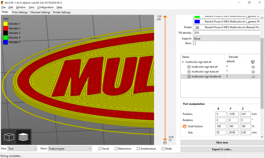 Multi-Material Experiments TPU / PLA – Rainer's World